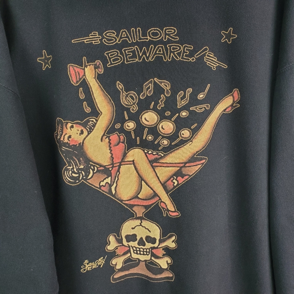 VTG Sailor Jerry Tattoo Dan Kubin Ed Hardy